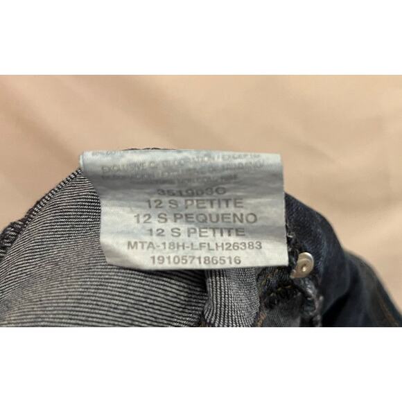 Lee Sculpting Slim Fit Skinny Leg Pull-On Jeans - Size 12 Petite - Picture 8 of 8